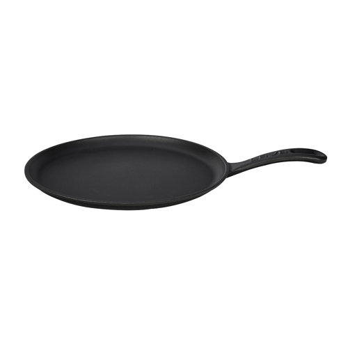 LAVA CAST IRON Lava Enameled Cast Iron Pizza PanCrepe and Pancake Pan